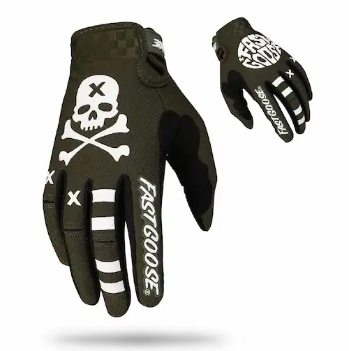 Guantes De Calavera Para Moto Opción 6