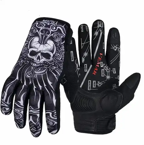 Guantes De Calavera Para Moto