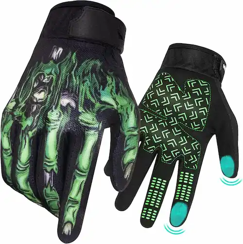 Guantes De Esqueleto Para Moto Opción 5