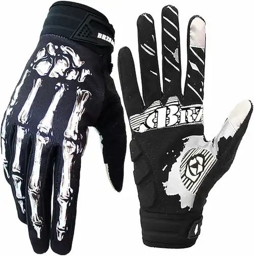 Guantes De Esqueleto Para Moto Opción 6