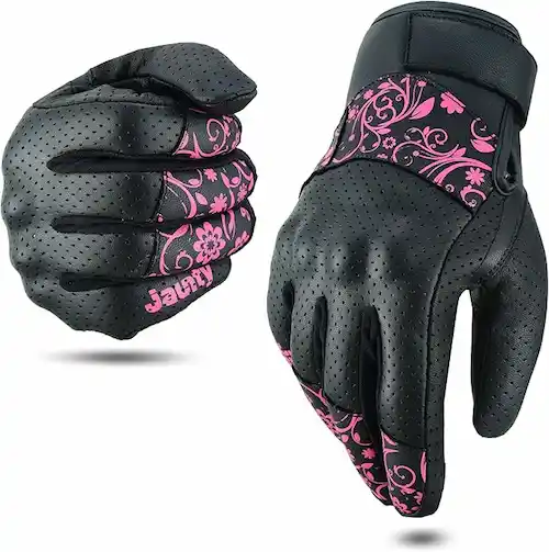 Guantes Para Moto De Rosas Opción 4